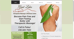 Desktop Screenshot of gltmassage.com