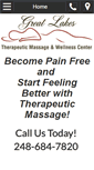Mobile Screenshot of gltmassage.com